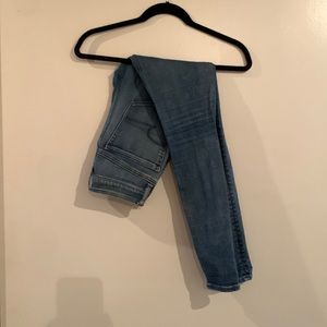 American Eagle high rise super stretch skinny jeans